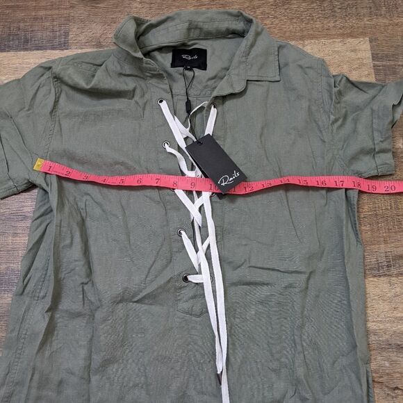 RAILS rocky lace linen shirt dress - Picture 4 of 11